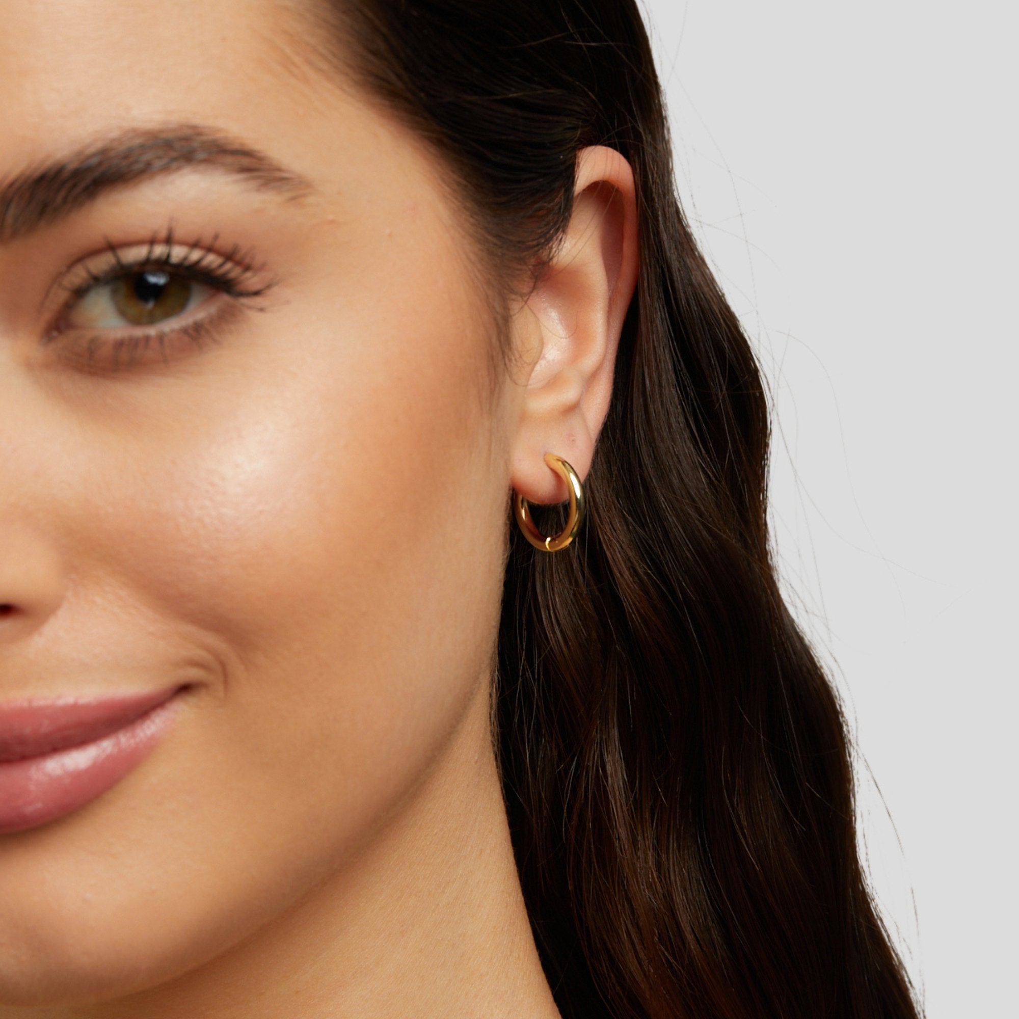 Triple Hoop Earrings Set